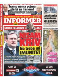 Informer - broj 4201, 5. feb 2026.