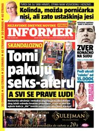 Informer - broj 829, 23. jan 2015.