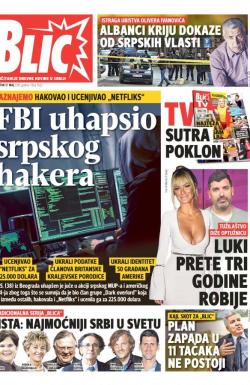 Blic - broj 7632, 17. maj 2018.