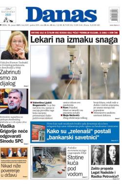 Danas - broj 8507, 13. jan 2021.