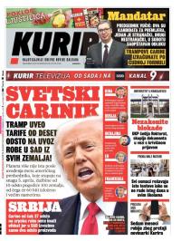 Kurir - broj 3988, 4. apr 2025.