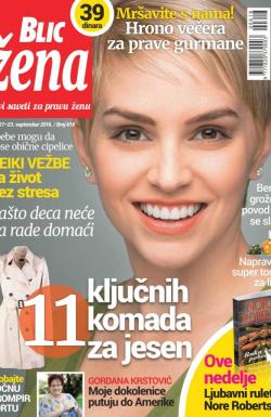 Blic Žena - broj 618, 17. sep 2016.