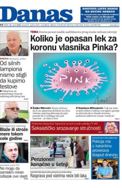 Danas - broj 8241, 22. apr 2020.