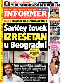 Informer CG - broj 853, 21. feb 2015.