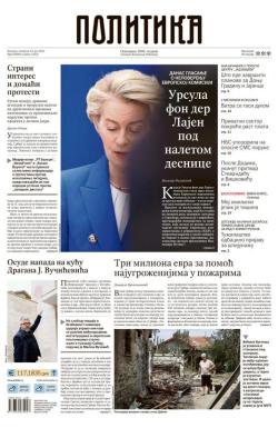 Politika - broj 40084, 10. jul 2025.