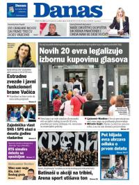 Danas - broj 8702, 27. jul 2021.