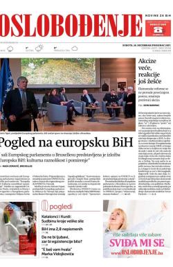 Oslobođenje - broj 25524, 16. dec 2017.