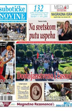 Nove Subotičke novine - broj 444, 17. okt 2025.