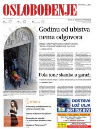 Oslobođenje - broj 26189, 25. okt 2019.