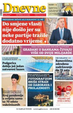 Dnevne novine - broj 3183, 23. dec 2021.