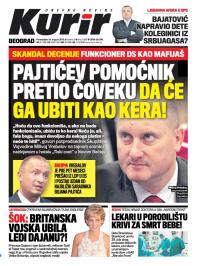 Kurir - broj 3555, 19. avg 2013.