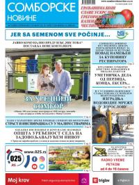 Somborske novine - broj 3433, 10. apr 2020.
