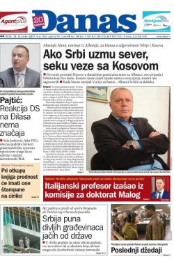 Danas - broj 7380, 13. dec 2017.