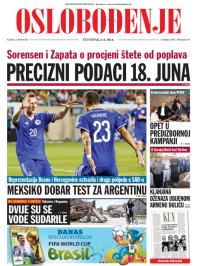 Oslobođenje - broj 24.247, 5. jun 2014.
