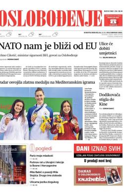 Oslobođenje - broj 27033, 2. jul 2022.