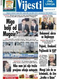 Vijesti - broj 5668, 9. jan 2014.