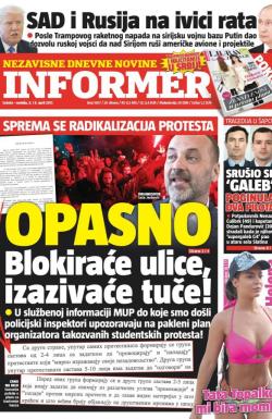 Informer - broj 1507, 8. apr 2017.