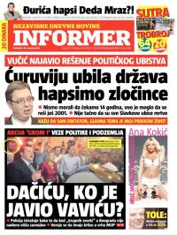 Informer - broj 507, 30. dec 2013.