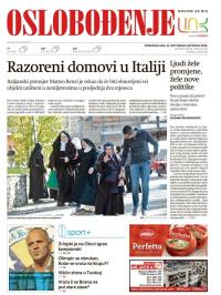 Oslobođenje - broj 25121, 31. okt 2016.