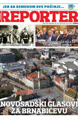 Novosadski reporter - broj 123, 22. jun 2017.