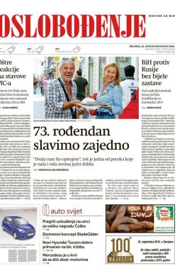 Oslobođenje - broj 25061, 31. avg 2016.
