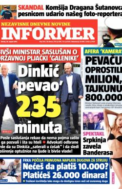 Informer - broj 704, 26. avg 2014.