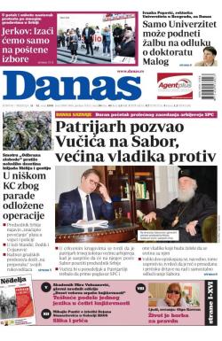 Danas - broj 7894-7895, 11. maj 2019.