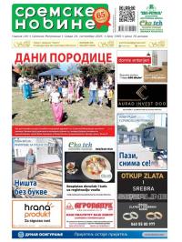 Sremske Novine - broj 3369, 24. sep 2025.