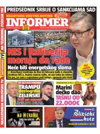 Informer - broj 4136, 17. nov 2025.