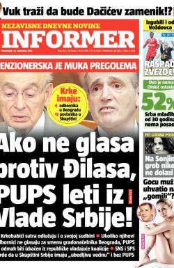 Informer - broj 423, 23. sep 2013.