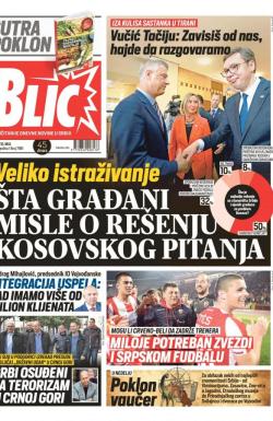 Blic - broj 7981, 10. maj 2019.