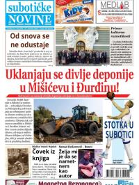 Nove Subotičke novine - broj 291, 21. okt 2022.