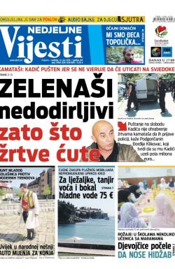 Vijesti - broj 6183, 14. jun 2015.