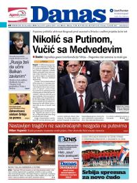 Danas - broj 6279, 8. dec 2014.