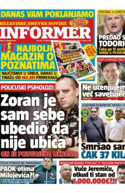 Informer - broj 1687, 8. nov 2017.