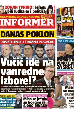 Informer - broj 1785, 7. mar 2018.