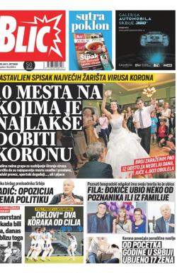 Blic - broj 8844, 11. okt 2021.