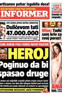Informer - broj 121, 27. sep 2012.