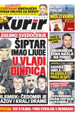 Kurir - broj 1535, 18. maj 2018.