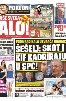 Alo - broj 3733, 19. jul 2018.