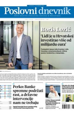 Poslovni Dnevnik - broj 5462, 6. nov 2025.