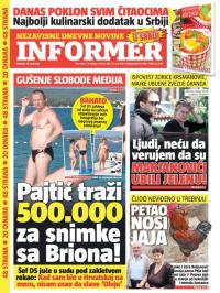 Informer - broj 1232, 19. maj 2016.