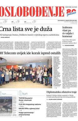 Oslobođenje - broj 27249, 16. mar 2023.