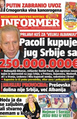 Informer - broj 1522, 27. apr 2017.