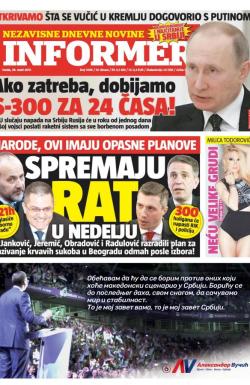 Informer - broj 1498, 29. mar 2017.