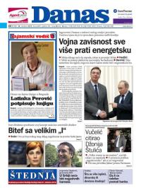 Danas - broj 6605, 30. okt 2015.