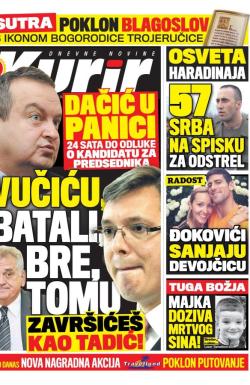 Kurir - broj 1087, 13. feb 2017.
