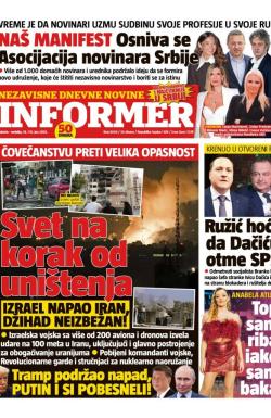 Informer - broj 4004, 14. jun 2025.