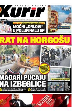 Kurir - broj 581, 17. sep 2015.