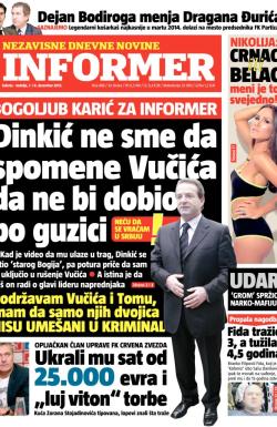 Informer - broj 488, 7. dec 2013.